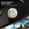 Auriculares Deportivos Bluetooth, Diseño Redondo De Coco, Gancho Y Táctil,