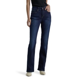 Lee Women's Ultra Lux Comfort with Flex Motion Bootcut Jean, Main Thrill, 16 Long
