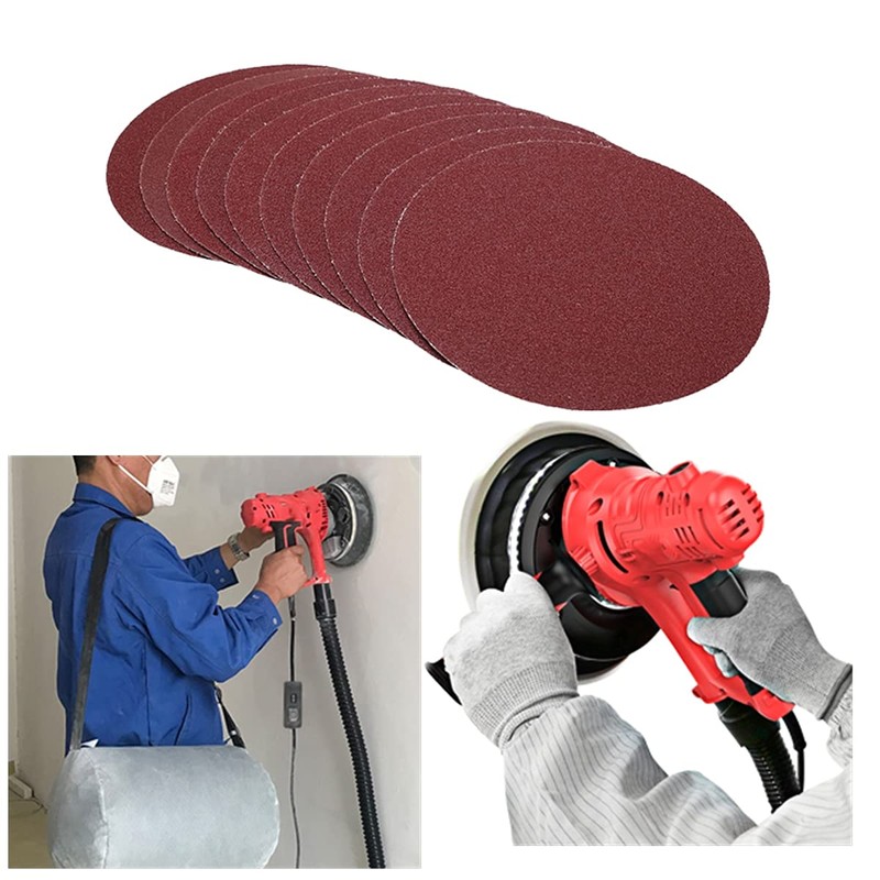 FEIHU Pack of 30 Sanding Discs 180 mm Velcro, Sanding