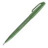 Pentel Brush Sign Pen Olive Green