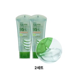 SNS Hot Item Aloe Vera Moisture Aqua Soothing Gel 150 g Set of 2 / SNS핫템알로에베라 모이스처 아쿠아 수딩 젤 150 g 2개세트