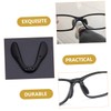 Tofficu 4Pcs Adjustable Nose Pads for Glasses Anti-Slip Eyeglass Nose