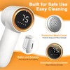 Fabric Shaver and Lint Remover, Rechargeable Sweater shaver with LED