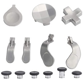 Acouto Game Controller Button Paddles Set Gamepad Thumbsticks Replacement Accessories for ONE Elite Series 2