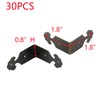 T Tulead Metal Corner Brackets Furniture Corner Protector Decorative Bronze