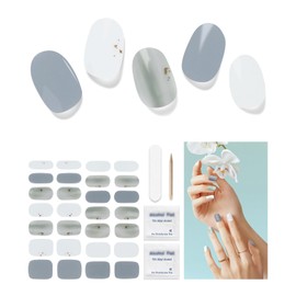 Nagelfolie UV Härtend - 28 Stück Nagelsticker UV Gel Nagelfolien Selbstklebend Nail Sticker Nagellackstreifen Gel-Nagelaufkleber Art Stickers DIY für Damen Mädchen Dekoration