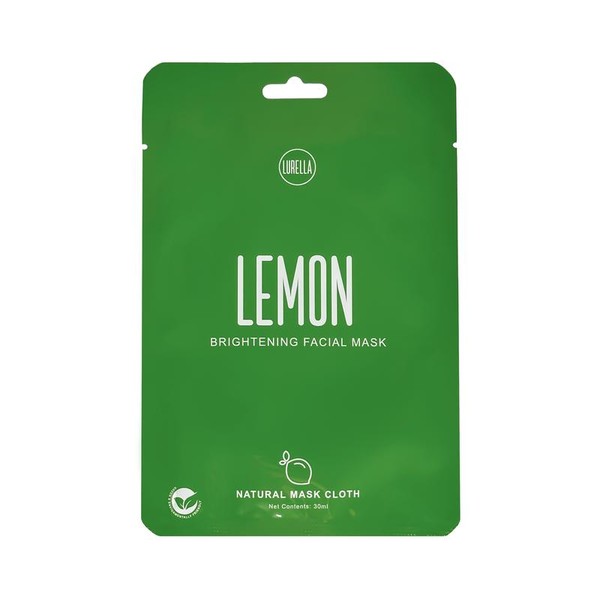 Lurella Cosmetics Back to Basics Facial Masks - Style: Lemon