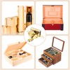 sourcing map Vintage Full Mortise Mini Locks with Key Set