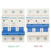 Baomain Miniature Circuit Breaker 3-Pole 40A DZ47-63 C40 400VAC, DIN