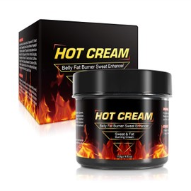 Crema De Sudor Caliente Para Quemar Grasa Abdominal Y Tratar La Celulitis | Sudor Dulce Con Vitamina E | Gel Reafirmante Pre-Entrenamiento | Loción Caliente Reafirmante Para Abdomen, Muslos
