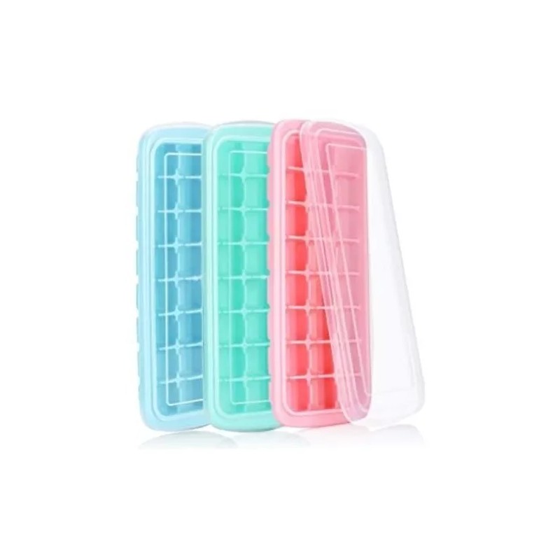 SARO STORE Molde Para Hielos Con Tapa