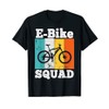 E-Bike Squad Shirt EBike Team E-Biking Retro E-Bike T-Shirt