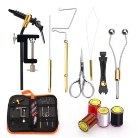KAIRI Fly Tying Set, Vice Fly Tying Tool, DIY Hair Bali, Tenkara, Fishing Lure