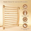 Shanshanshop 2pcs Sauna backrest，Sauna backrest Infrared，Infrared Sauna Accessories，Suitable for Sauna
