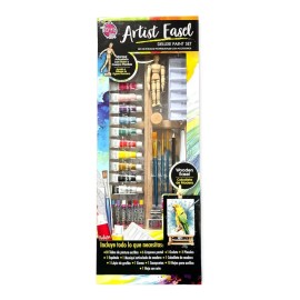 Daler Rowney Set De Pinturas Profesionales Niños & Adultos + Caballete