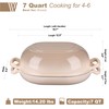 VORRINGARD Enameled Cast Iron Sourdough Bread Oven, Dutch Oven, Loaf