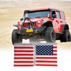 52 Inch Universal LED Light Bar Silencer Cover, American Flag