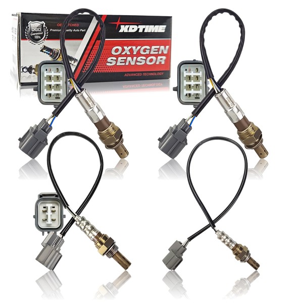 2Pcs 234-5010+1Pcs 234-4355+1Pcs 234-4368 Upstream Downstream O2 Oxygen Sensor Compatible