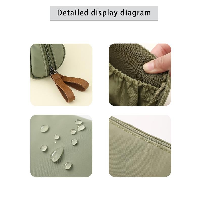 Lipstick Makeup Bag, Mini Small, Compartmentalized, Portable, Women's Organizer, Bag