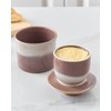 XELA Ceramic Butter Crock, The Original Reactive Two-Colour Glaze, Butter