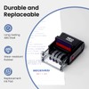 NEO MARK Self-Inking Received Date Stamp, 12-Year Adjustable Dater