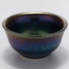 Utsuwa Roan Mino Ware Higashiyama Raster Guinomi, Black