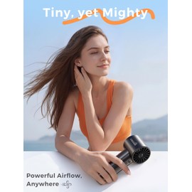 Handheld Portable Fan, 6-Speed Rechargeable Powerful Mini Fan