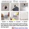 Ansoon 12Pack Wall Repair Drywall Repair Patch kit, Self Adhesive