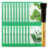 Innisfree Energy Mask Houttuynia cordata 10 sheets + Energy Mask Green Tea 10 sheets + Beauty Tool Master Foundation Brush / 이니스프리 에너지 마스크 어성초 10매+에너지 마스크 그린티 10매+뷰티툴 마스터 파운데이션 브러시