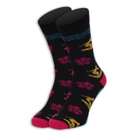 Euroscarves Sports-Themed Socks, Made in EU, Surf, 8-11