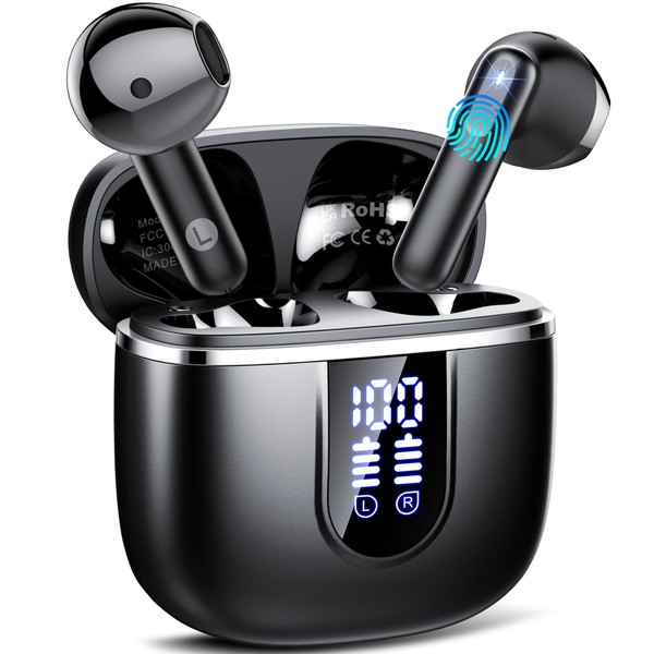 cillso Wireless Earbuds, Bluetooth 5.4 Headphones in Ear Buds, HiFi