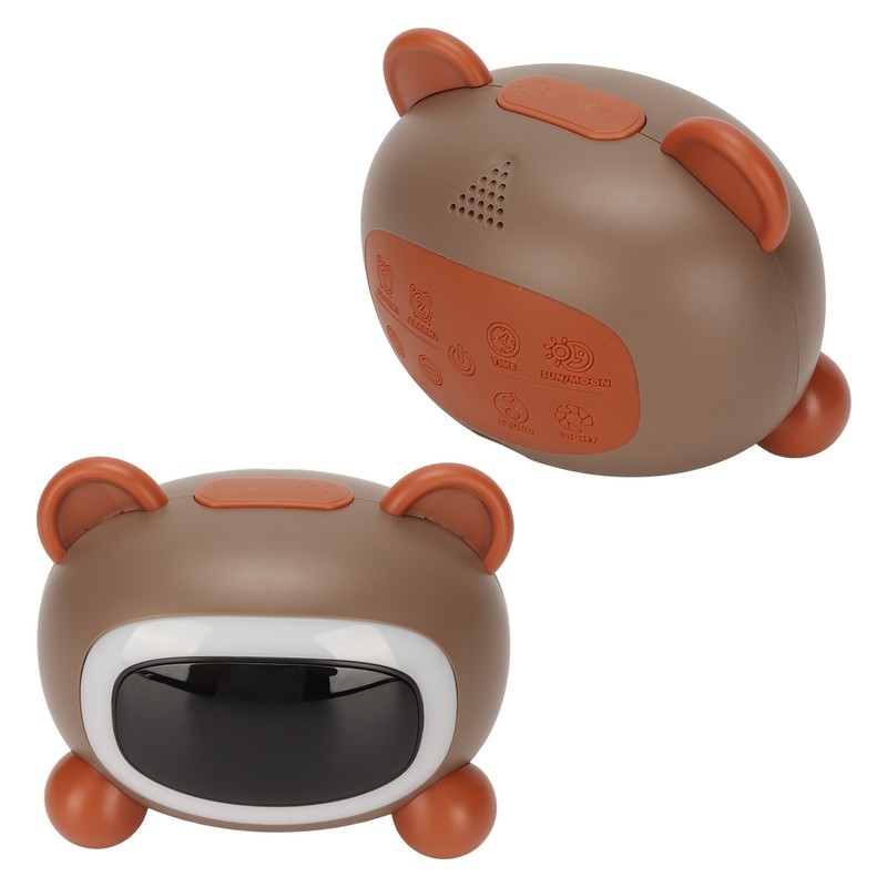 Kids Wake Clock Cartoon Kids Sleep Training Clock with Night