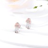 925 Sterling Silver Dog Stud Earrings for Women Adorable Chihuahua