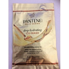 Pantene Gold Deep Hydrating Co Wash Cleansing Restore Dry Damaged Hair 1.7oz