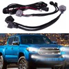 Headlight Wiring Harness with DRL Adapter Harness Compatible with Toyota