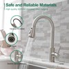 VOTON Kitchen Faucet with Pull Down Sprayer, Brushed Nickel Kitchen