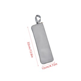 ArrErr Travel Umbrella Bags Non Wet Umbrellas Bags Carrying Case Fiber Interior Sleeve Cover Organizer Zipper Pouch for Windproof Compact Umbrellas Automatic Folding Rain Umbrella Travel Essentials