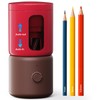 VUSIGN Electric Pencil Sharpener with 5 Adjustable Settings for Artists,