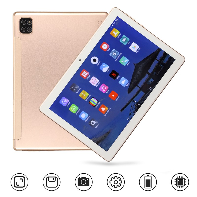 8 Inch Tablet 4G RAM 64G ROM 1920x1080 IPS Display