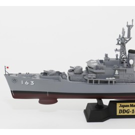 Pit Road 1/700 Skywave Series J90NH Maritime Self-Defense Force Escort Ship DDG-163 Amatsukaze, Final Time, Flagpole and Ship Name Plate with Etched Parts Plastic Model