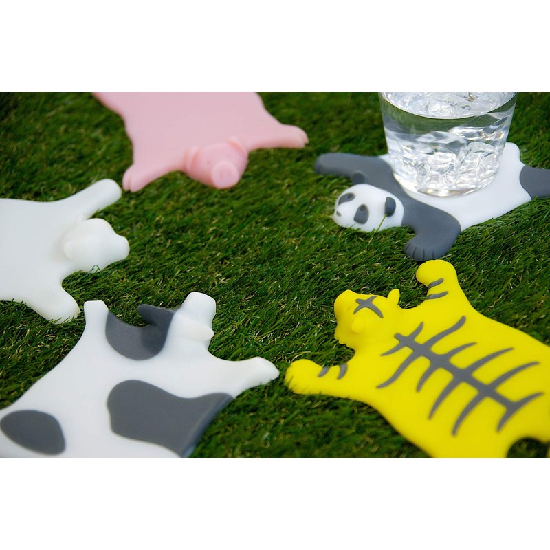 Biite Animal Rug Coaster Pig 044Animal_Pig