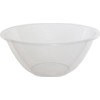 Whitefurze H03L020 Plastic 4L Mixing Bowl 10''/25.5cm, Natural