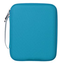 Card Case Holder for Yoto Player Mini Audiobook Cards Storage, Portable 120 Pockets Amiibo Card Binder Folder with Zipper for Yoto Travel (Blue)