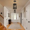 Merexcint 2 Pack Rustic Pendant Lights with Bear and Deer
