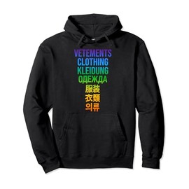 Vetements Clothing Kleidung Apparel Pullover Hoodie