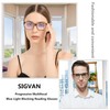 SIGVAN SIGVAN 5 Pack Progressive Multifocal Reading Glasses Blue Light