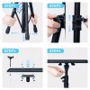 DECOSIS Projector Stand Tripod, Laptop Tripod Stand Adjustable Height from