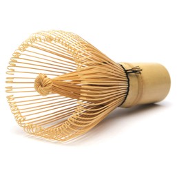 tea exclusive Original Matcha Bamboo Brush with 100 Bristles Hand Made