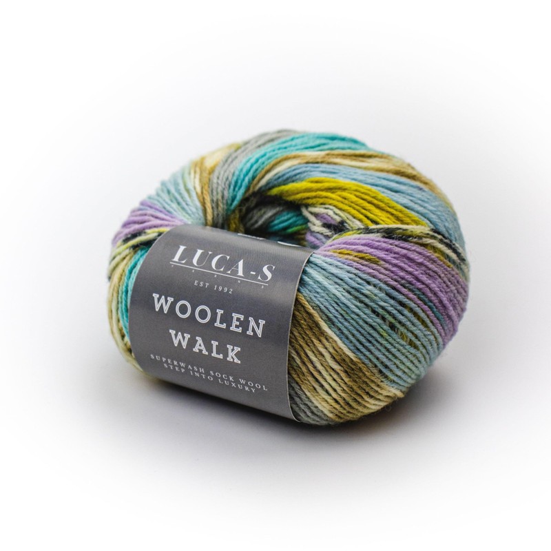 2PCs Superwash Sock Wool for Knitting, 4 Ply Sock Yarn