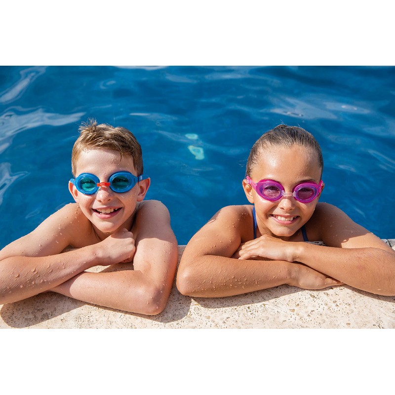 Zoggs Kids' Ripper Junior Swimming Goggles Anti-fog And UV Protection,